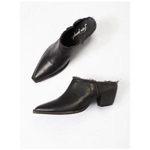 Free People Fringe Wild Thing Mules Slide On Shoes